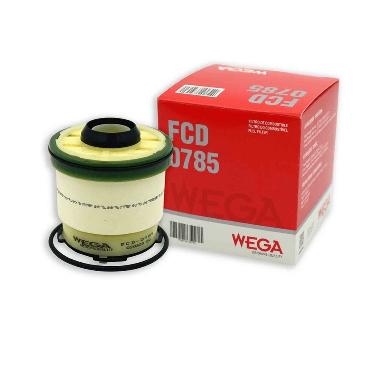 Filtro de Combustível Wega FCD0785  Ranger 3.2 em até 6x sem juros