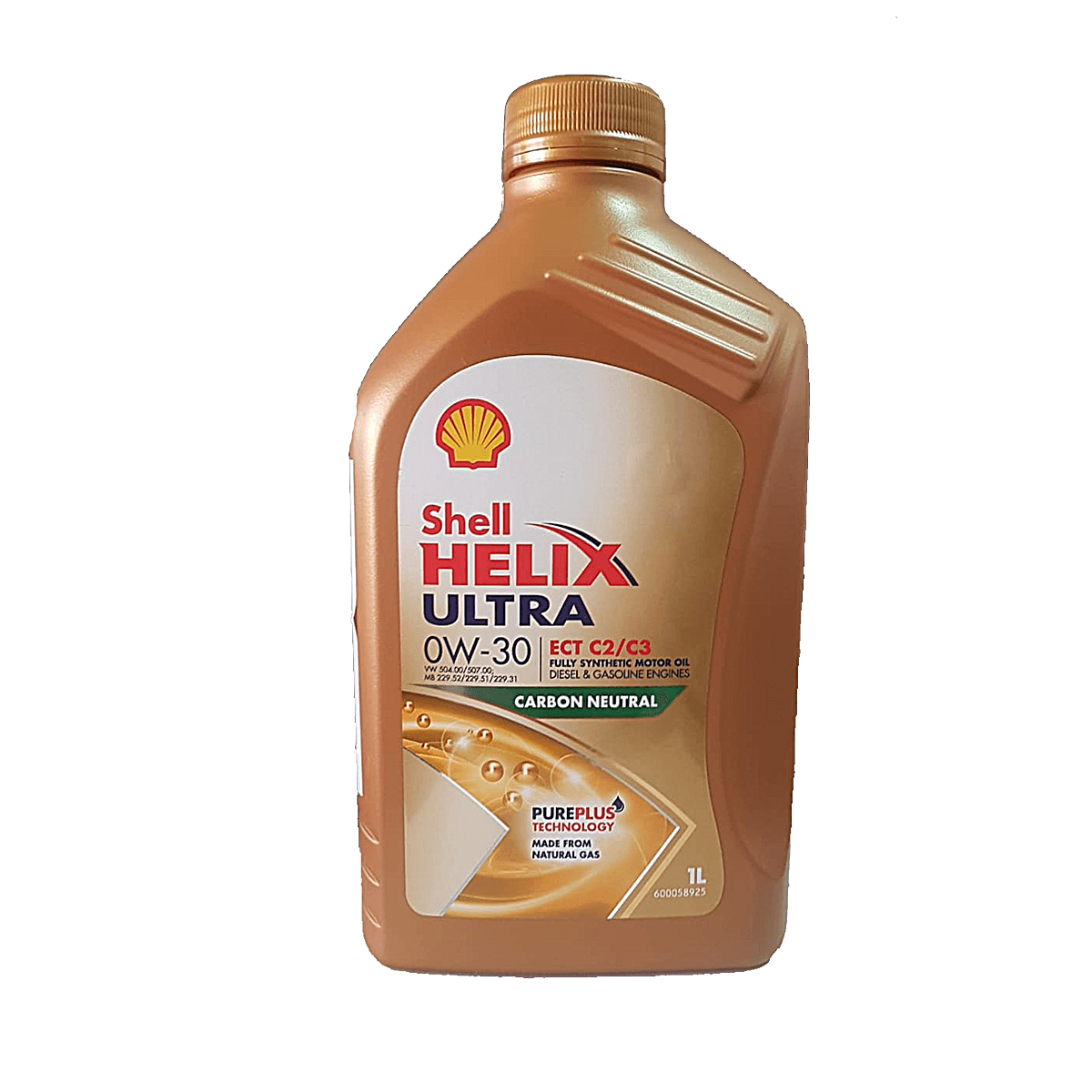 Oleo De Motor Shell Helix Ultra 0w30 ECT Sintético 1Lt