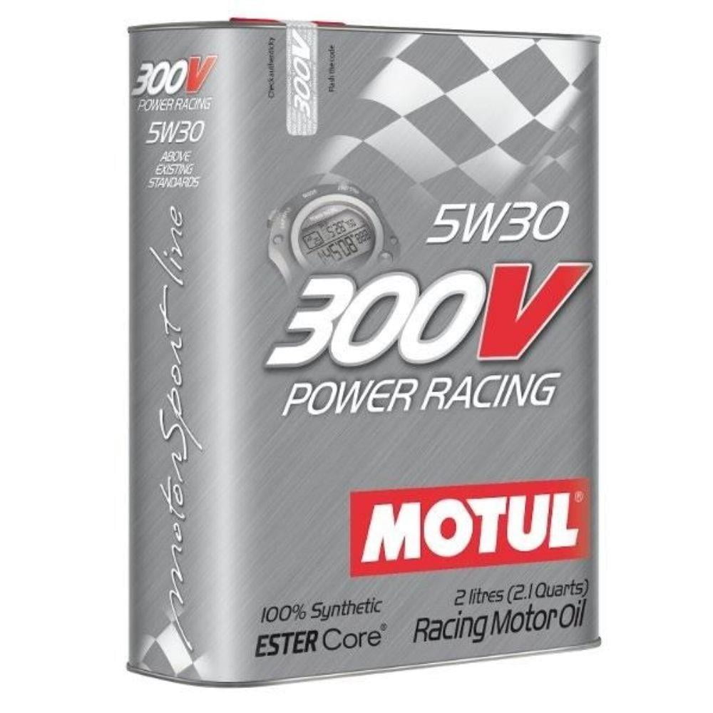 Oleo De Motor 5w30 Motul 300V Power Racing Sintético 2L em até 6x sem juros