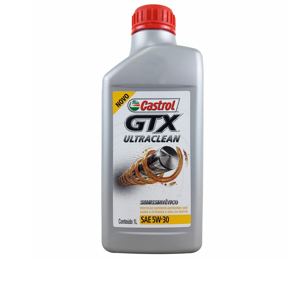 Oleo Castrol GTX Ultraclean 5w30 Semissintético 1lt em até 6x sem juros