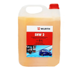 Shampoo Automotivo Wurth Com Cera De Carnauba Shw2 5l em até 6x sem juros