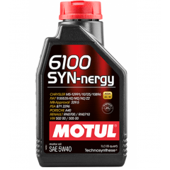 Oleo Motul 6100 5w40 Syn-nergy sintético 1Lt